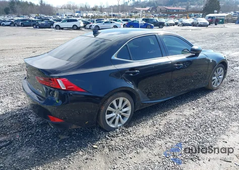 2016 Lexus Is 200T из США, поврежденный, VIN JTHBA1D24G5008024